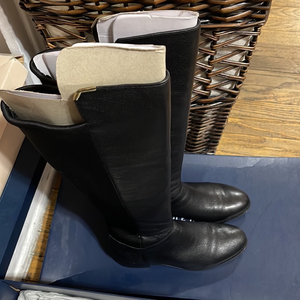 Cole Haan dutchess over the knee leather boots size 8.5 - Picture 4 of 8